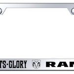 Guts - Glory - Ram Stainless Steel Frame - Etched Mirrored