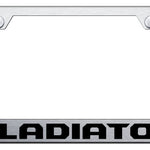 Gladiator Stainless Steel Frame - Laser Etched Brushed