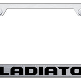 Gladiator Stainless Steel Frame - Laser Etched Brushed