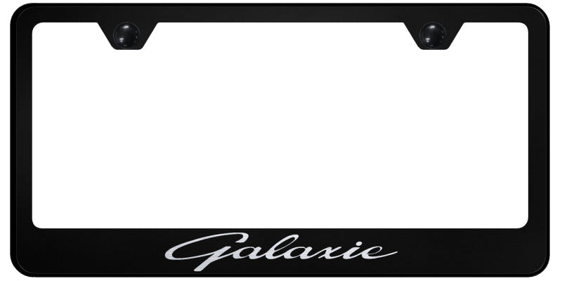 Galaxie Stainless Steel Frame - Laser Etched Black