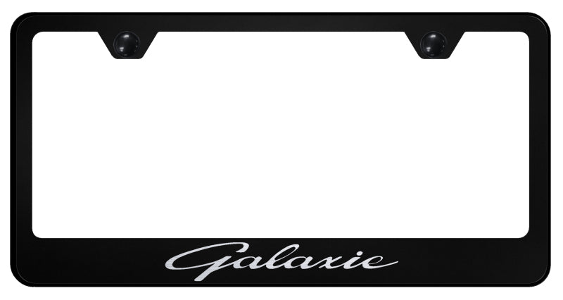 Galaxie Stainless Steel Frame - Laser Etched Black