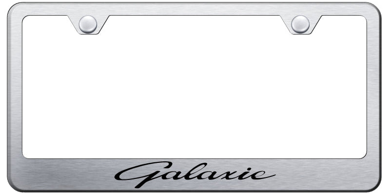 Galaxie Stainless Steel Frame - Laser Etched Brushed