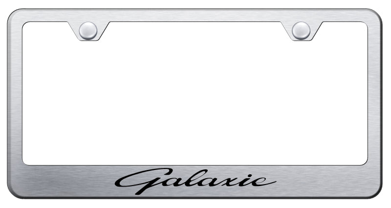 Galaxie Stainless Steel Frame - Laser Etched Brushed