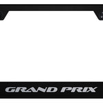 Grand Prix Stainless Steel Frame - Laser Etched Black