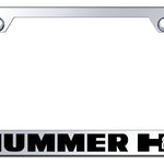 Hummer H2 Stainless Steel Frame - Laser Etched Mirrored