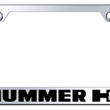 Hummer H2 Stainless Steel Frame - Laser Etched Mirrored