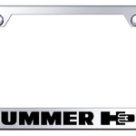 Hummer H3T Stainless Steel Frame - Laser Etched Mirrored