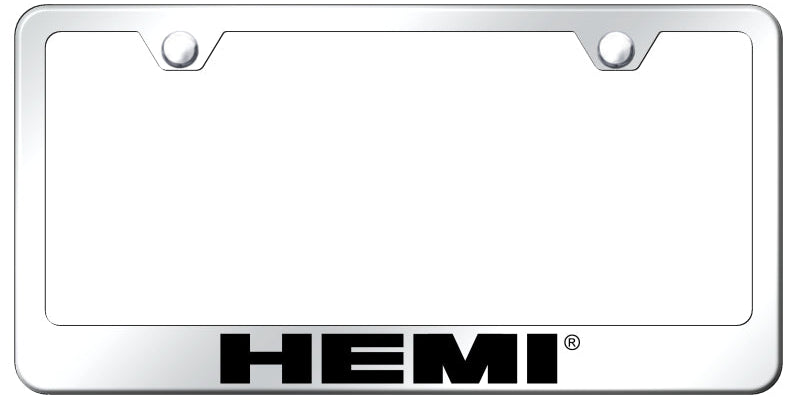 Hemi Stainless Steel Frame - Laser Etched Mirrored