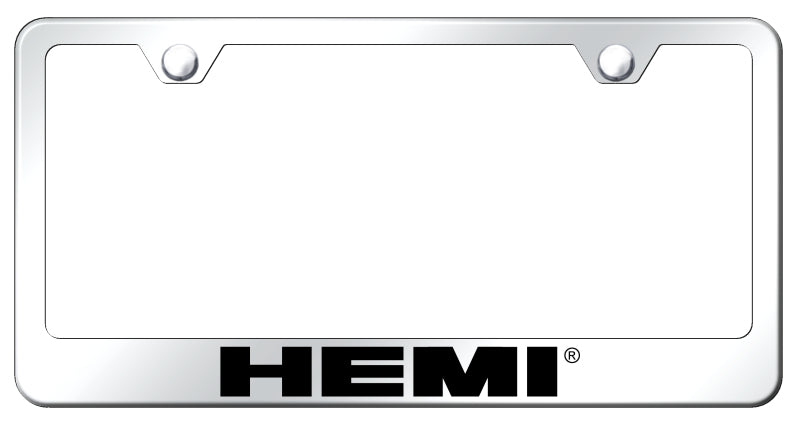 Hemi Stainless Steel Frame - Laser Etched Mirrored