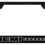 Hemi Powered Stainless Steel Frame - Laser Etched Black