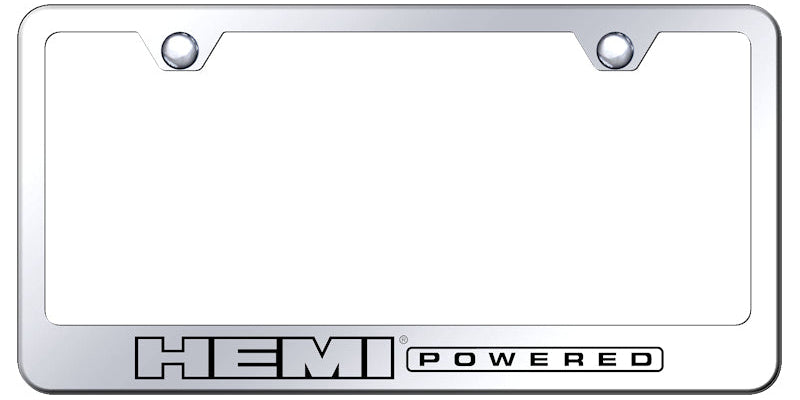 Hemi Powered Stainless Steel Frame - Laser Etched Mirrored