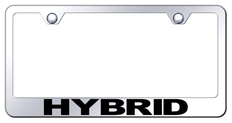 Hybrid Stainless Steel Frame - Laser Etched Mirrored