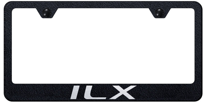 ILX Stainless Steel Frame - Laser Etched Rugged Black