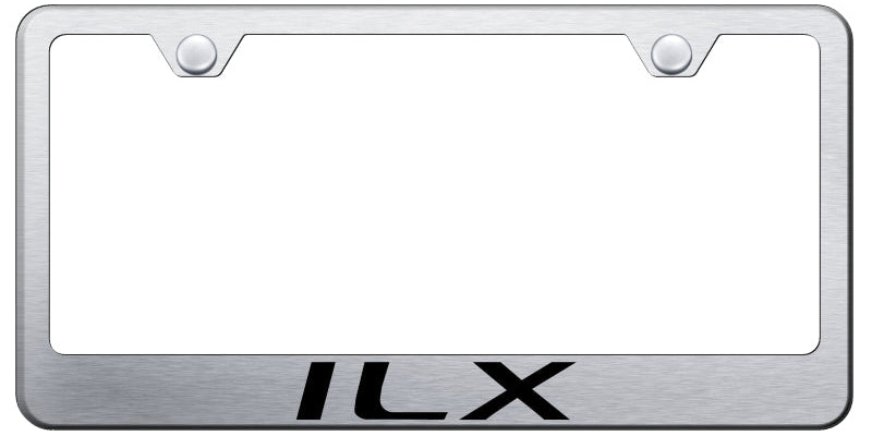 ILX Stainless Steel Frame - Laser Etched Brushed