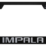 Impala Stainless Steel Frame - Laser Etched Black