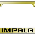 Impala Stainless Steel Frame - Laser Etched Gold