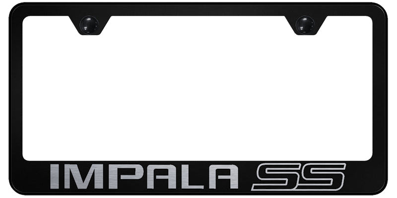 Impalla SS Stainless Steel Frame - Laser Etched Black