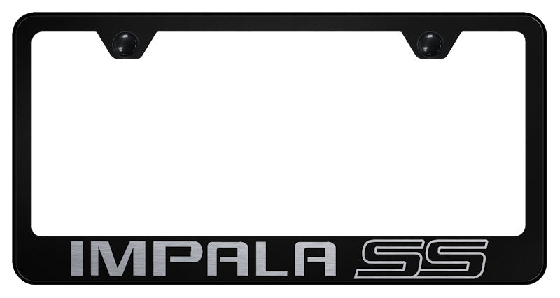 Impalla SS Stainless Steel Frame - Laser Etched Black