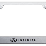 Infiniti Stainless Steel Frame - Laser Etched Brushed
