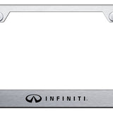 Infiniti Stainless Steel Frame - Laser Etched Brushed