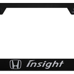 Insight Stainless Steel Frame - Laser Etched Black