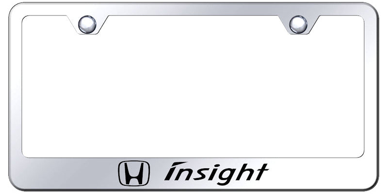 Insight Stainless Steel Frame - Laser Etched Mirrored