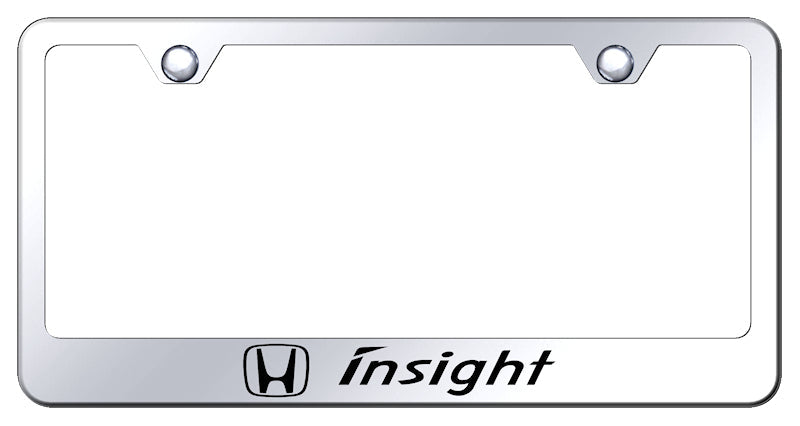 Insight Stainless Steel Frame - Laser Etched Mirrored