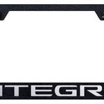 Integra Stainless Steel Frame - Laser Etched Rugged Black