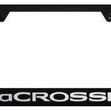 LaCrosse Stainless Steel Frame - Laser Etched Black