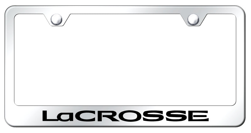 LaCrosse Stainless Steel Frame - Laser Etched Mirrored