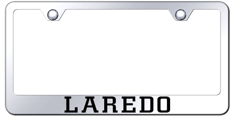 Laredo Stainless Steel Frame - Laser Etched Mirrored