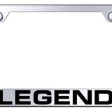 Legend Stainless Steel Frame - Laser Etched Mirrored