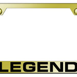 Legend Stainless Steel Frame - Laser Etched Gold