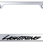 Lightning Stainless Steel Frame - Laser Etched Mirrored