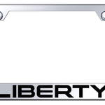 Liberty Stainless Steel Frame - Laser Etched Mirrored