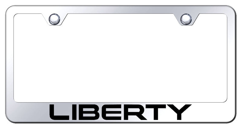 Liberty Stainless Steel Frame - Laser Etched Mirrored