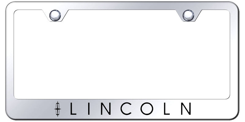 Lincoln Stainless Steel Frame - Laser Etched Mirrored