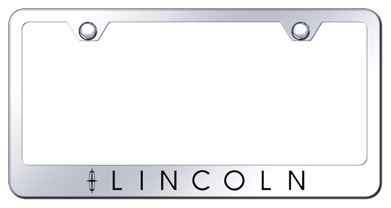 Lincoln Stainless Steel Frame - Laser Etched Mirrored