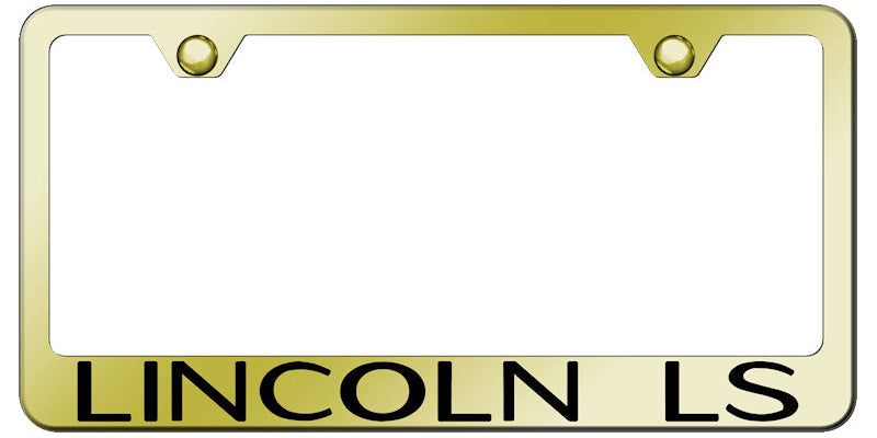 Lincoln LS Stainless Steel Frame - Laser Etched Gold