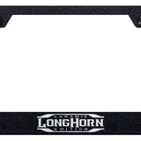 Longhorn Laramie Stainless Steel Frame - Etched Rugged Black