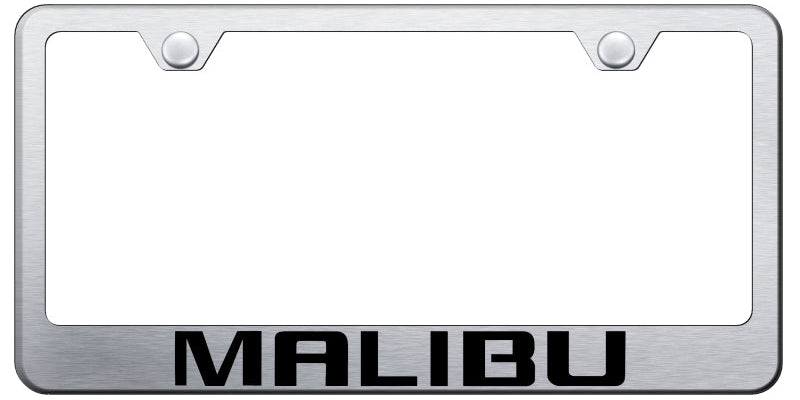 Malibu Stainless Steel Frame - Laser Etched Brushed