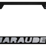 Marauder Stainless Steel Frame - Laser Etched Black