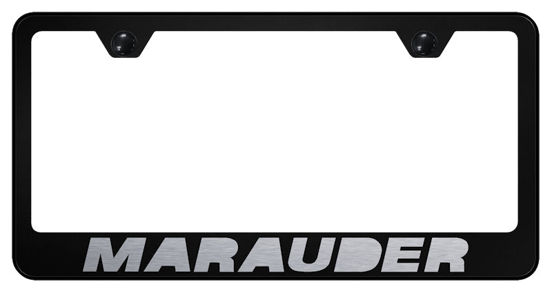 Marauder Stainless Steel Frame - Laser Etched Black