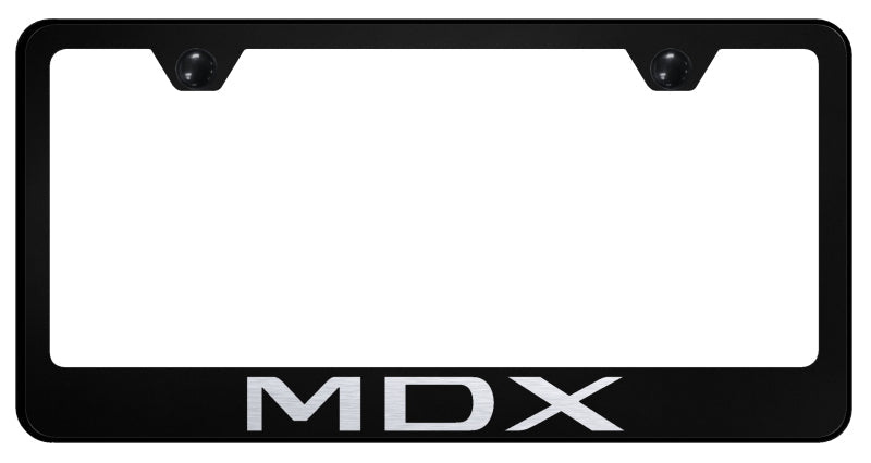 MDX Stainless Steel Frame - Laser Etched Black