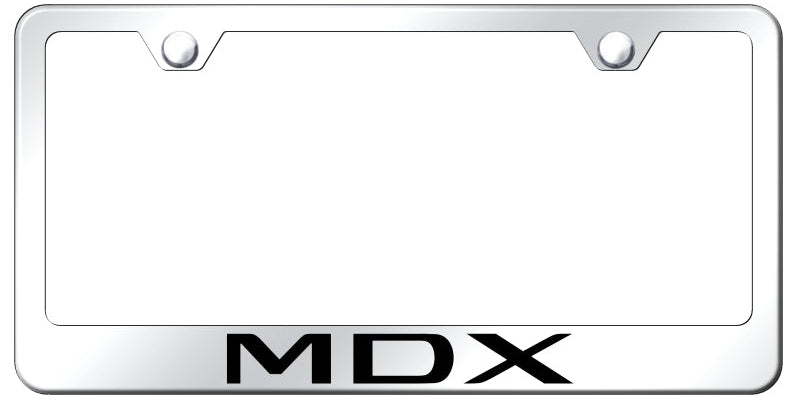 MDX Stainless Steel Frame - Laser Etched Mirrored