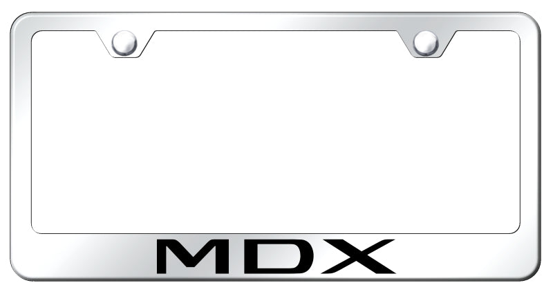 MDX Stainless Steel Frame - Laser Etched Mirrored