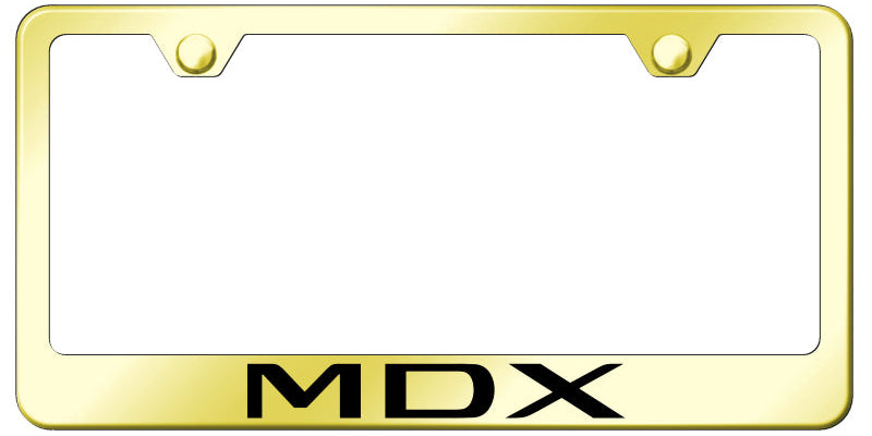 MDX Stainless Steel Frame - Laser Etched Gold