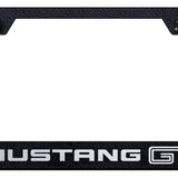 Mustang GT Stainless Steel Frame - Laser Etched Rugged Black