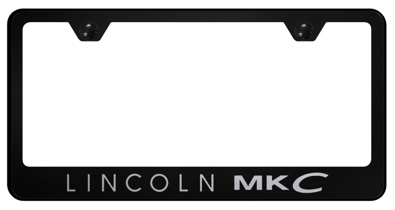 MKC Stainless Steel Frame - Laser Etched Black