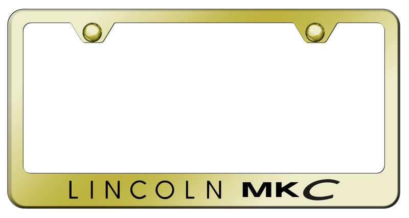 MKC Stainless Steel Frame - Laser Etched Gold